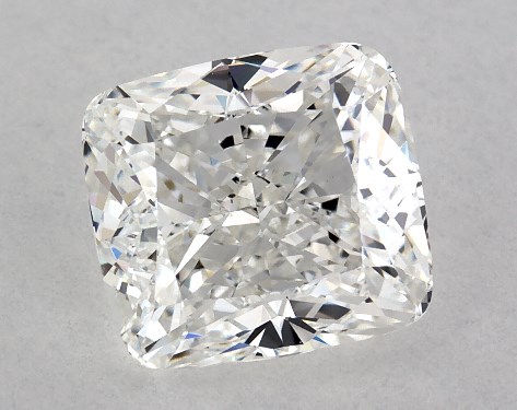 GIA 2.00 Carat F-VS2 Very Good Cut Cushion Modified Diamond